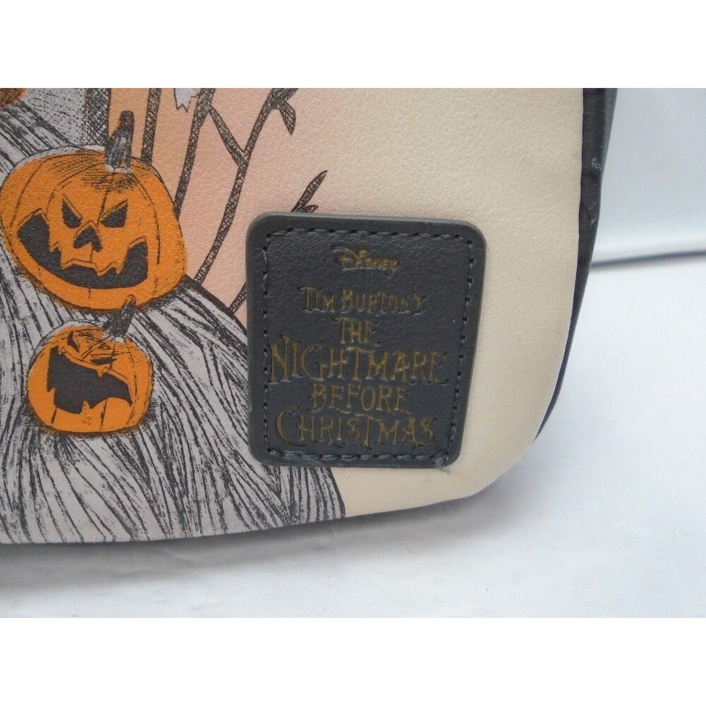 Loungefly Mini Backpack Nightmare Before Christmas Jack & Sally Pumpkin Disney - Picture 2 of 11